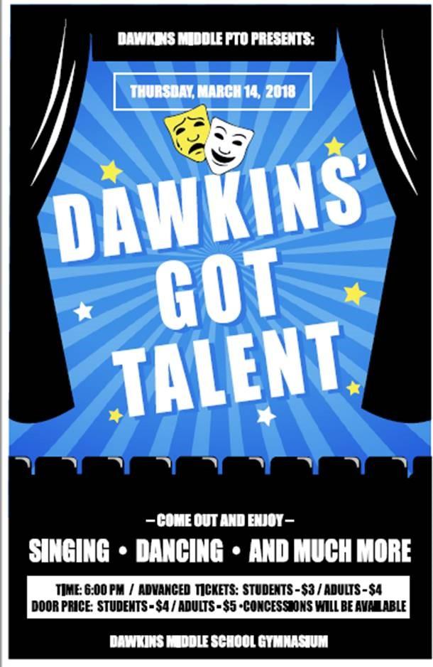 dawkins got talent info